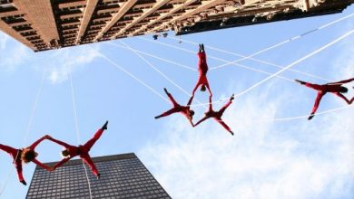 Bandaloop, οι μάγοι του χορού ακροβατούν στους ουρανοξύστες