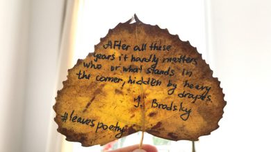#LeavesPoetry – Ποίηση σε νεκρά φύλλα