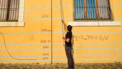 «Το Κλίμα», ένα γκράφιτι με επιστημονικά στοιχεία στην όψη της Βενετίας