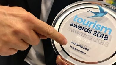 Silver Award στο Artventure Camp στην κατηγορία Specialty Tourism