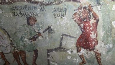 Αρχαίο κόμικ ήρθε στο φως σε τάφο της Ιορδανίας