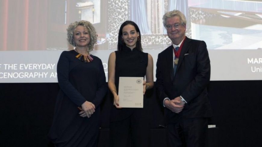 Η 25χρονη Μαρίλια Λέζου μόλις βραβεύτηκε από το Βασιλικό Ινστιτούτο Βρετανών Αρχιτεκτόνων