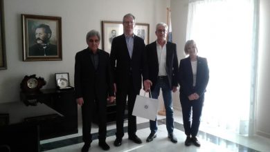Συνάντηση Δημάρχου Λευκάδας με τον αναπληρωτή αρχηγό της πρεσβείας της Μεγάλης Βρετανίας