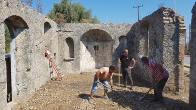 Δήμος Λευκάδας: Καθαρισμός & Ανάδειξη Ι.Ν. Υπεραγίας Θεοτόκου