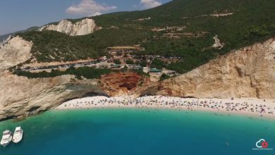 Drone επάνω από τη Λευκάδα και τις όμορφες παραλίες της