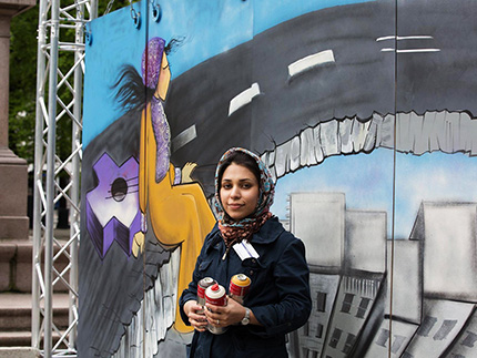 Η πρώτη graffiti artist του Αφγανιστάν