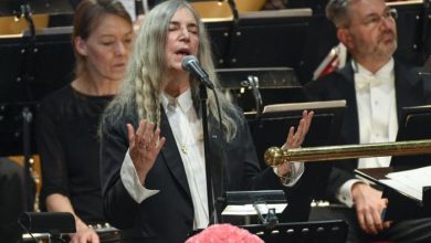 A transcendent Patti Smith accepts Bob Dylan’s Nobel prize