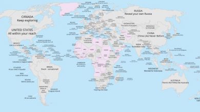 Map Reveals Every Country’s Tourism Slogan