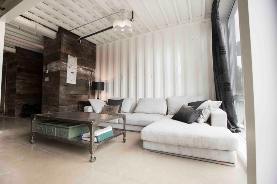 This ingenious lady built her new home out of shipping containers — and it looks fantastic