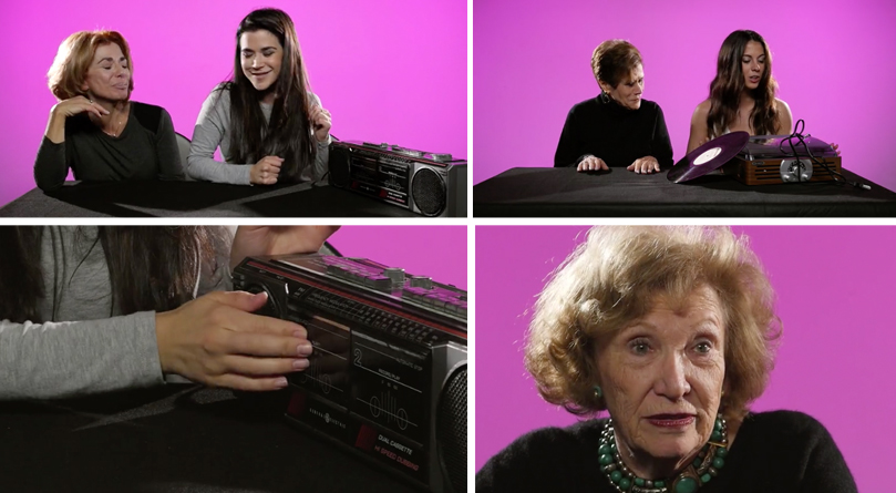 Παππούδες και γιαγιάδες μαθαίνουν στα εγγόνια τους τις παλιές τεχνολογίες