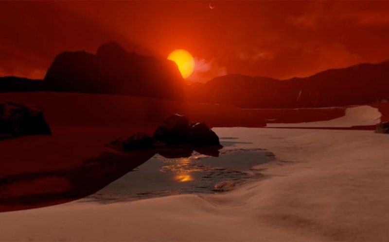 Η NASA μας ξεναγεί στο νέο πλανητικό σύστημα TRAPPIST-1e