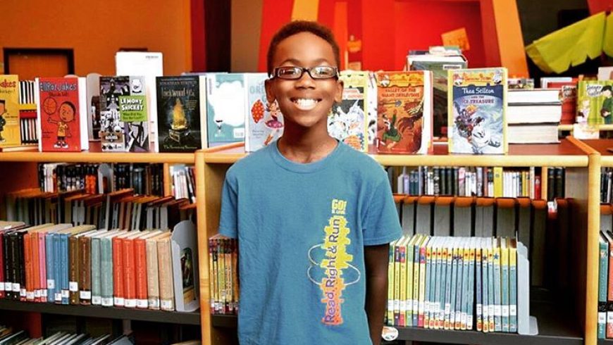 11-year-old starts club for young black boys to see themselves in books