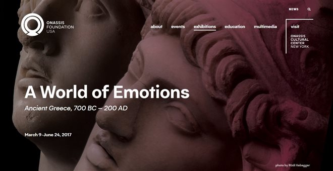 Τα συναισθήματα των αρχαίων Ελλήνων ζωντανεύουν σε έκθεση στη Νέα Υόρκη