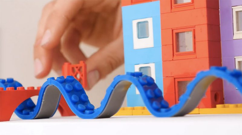 New reusable adhesive tape makes any surface instantly compatible with Lego bricks