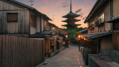 Εντυπωσιακές, πολύχρωμες φωτογραφίες του Κιότο της Ιαπωνίας