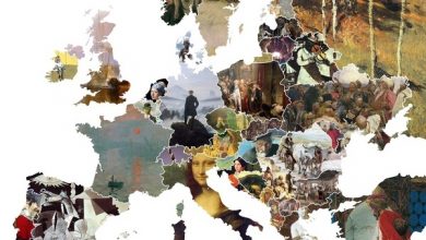 Ο πιο όμορφος χάρτης της Ευρώπης με τα 44 πιο εμβληματικά έργα τέχνης κάθε χώρας