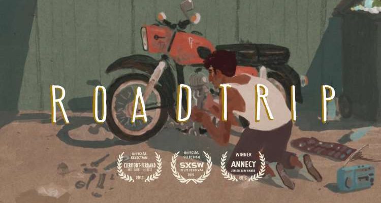 Roadtrip: Ένα υπέροχο animation ζωγραφισμένο αποκλειστικά στο χέρι