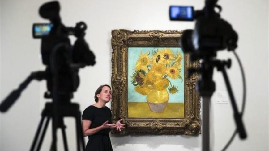 Τα «Ηλιοτρόπια» του Van Gogh «συναντήθηκαν» στο διαδίκτυο