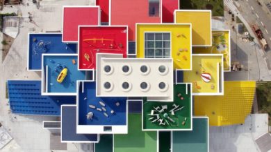 Twenty-One Colorful Cubes Compose Denmark’s Newly Opened Lego House