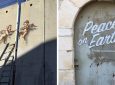 «Επί Γης Ειρήνη» και οι Άγγελοι του Banksy στο τείχος της Δυτικής Όχθης
