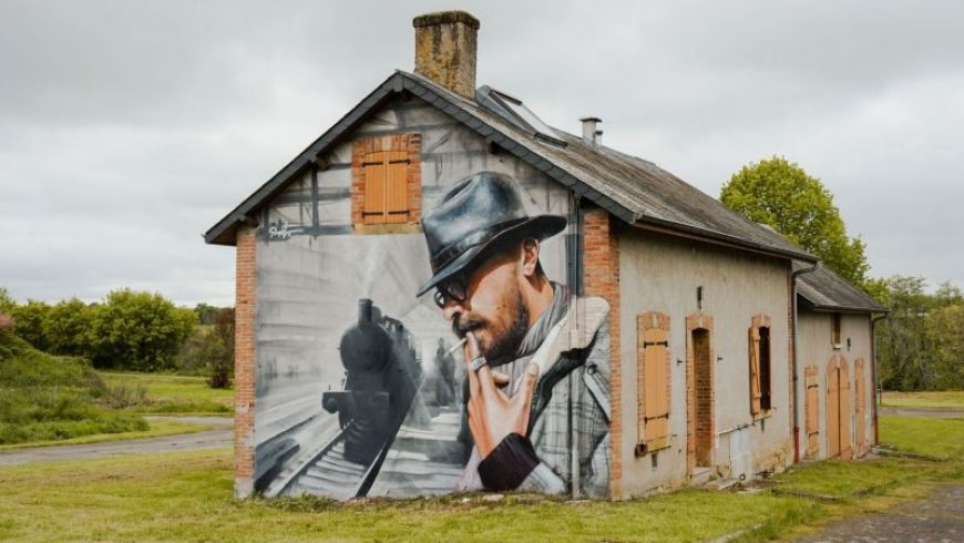 Τρεις Έλληνες street artists «βάφουν» ένα εγκαταλελειμμένο κτίριο στη Γαλλία