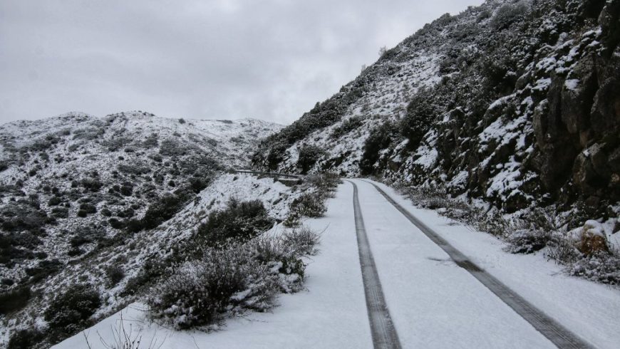 Προειδοποιητική ανακοίνωση της Π.Ε. Λευκάδας λόγω της χιονόπτωσης