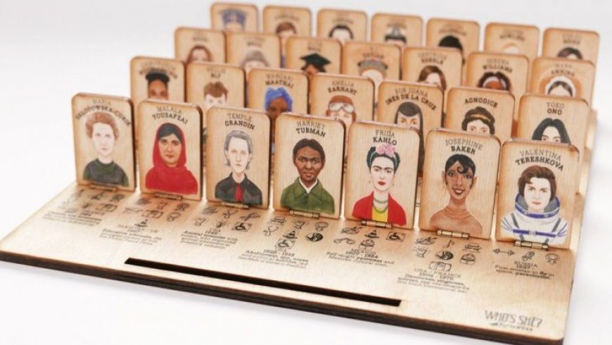 Ένα ξύλινο παιχνίδι συστήνει στα παιδιά τις πιο σημαντικές γυναίκες στην ιστορία
