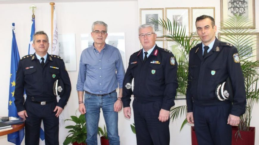 Συνάντηση του Δημάρχου Λευκάδας με τον νέο Αστυνομικό Διευθυντή