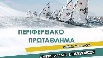 Περιφερειακό Πρωτάθλημα Optimist & Laser 4.7 Δυτικής Ελλάδος & Ιονίων Νήσων