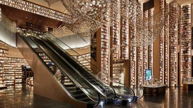 Ένα συναρπαστικό βιβλιοπωλείο κόβει την ανάσα με τον σχεδιασμό του
