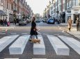 3D σχέδιο σε δρόμο στο Λονδίνο -Το έβαλαν επίτηδες για να κόβουν ταχύτητα οι οδηγοί