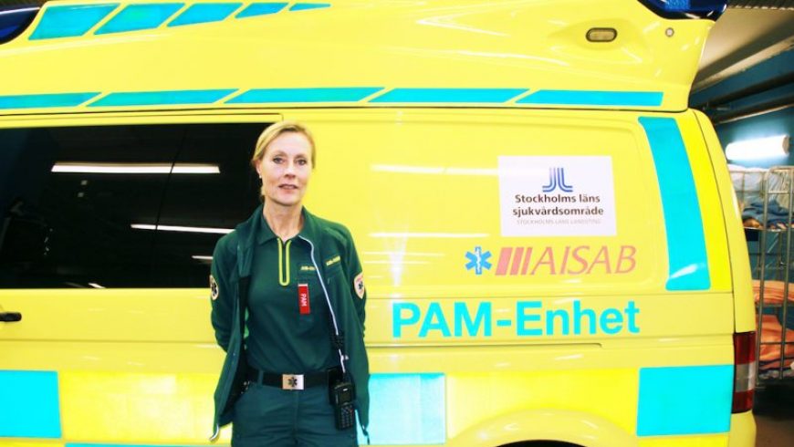 Στη Σουηδία ξεκίνησε τη λειτουργία του το πρώτο ασθενοφόρο ψυχικής υγείας στον κόσμο