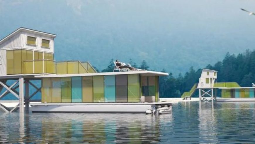 To Tiny Eco Hotel είναι ένα πλωτό σπίτι για οικο-τουρισμό