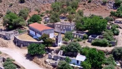 Παλιά Πλαγιά: Tο ερειπωμένο χωριό-φάντασμα της Ελλάδας από ψηλά