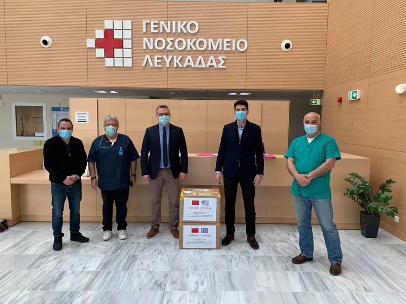 Δήμος Λευκάδας: Διανομή υγειονομικού υλικού σε φορείς της Λευκάδας