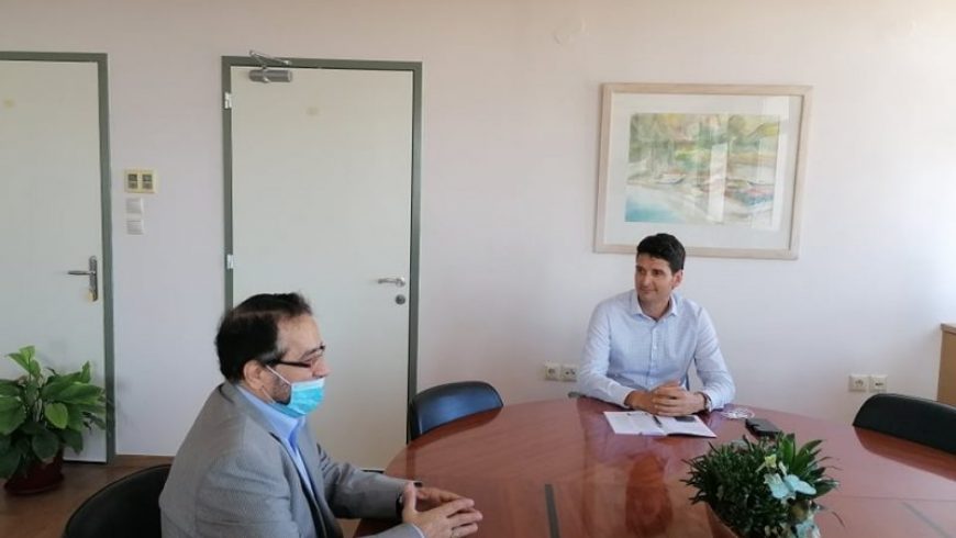 Συνάντηση γνωριμίας του Δημάρχου Λευκάδας με τον Μορφωτικό Σύμβουλο της Πρεσβείας του Ιράν