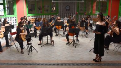 Συμμετοχή του κιθαριστικού συνόλου του Μουσικού Σχολείου Λευκάδας σε διαδικτυακή εκδήλωση