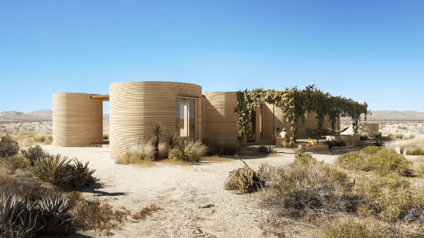 Έτσι θα είναι το πρώτο 3D printing ξενοδοχείο στον κόσμο -Εμπνευσμένο από το τοπίο της ερήμου