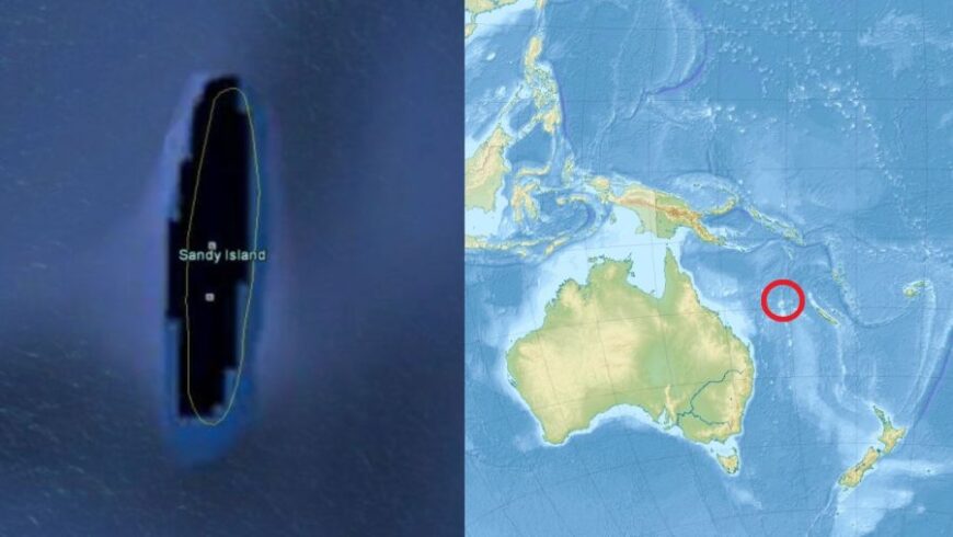 Το νησί στον Ειρηνικό που δεν υπήρξε ποτέ! Το “είδε” ο θαλασσοπόρος Τζέιμς Κουκ και αποτυπώθηκε στους χάρτες της Google…
