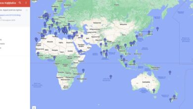 Όλοι οι τόποι του Νίκου Καββαδία σε έναν χάρτη