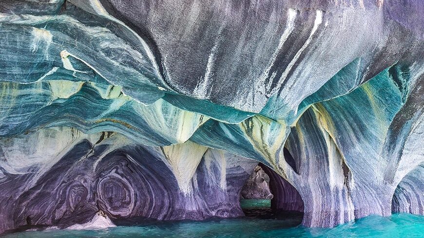 Μαρμάρινες σπηλιές Χιλή: Όταν η φύση ξεπερνά τον εαυτό της