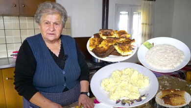 Κλωτσοτύρι με αυγά και τραχανά: Το φαγητό των φτωχών