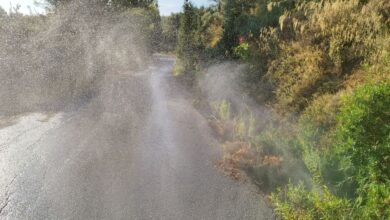 Το νερό που χάνεται από τις βλάβες στα υπέργεια λάστιχα ύδρευσης